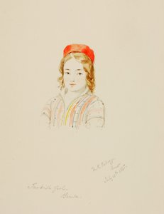 Garota Turca, Brusa, 1845.