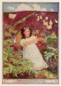Minha Boneca Pequena, poema de Charles Kingsley (cor litho)
