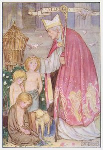 São Gregório (cor litho) de Minnie Didbin Spooner