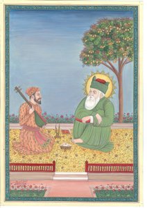 Guru espiritual e músico de Mirza Baig