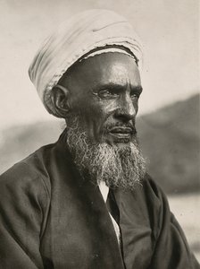 Construir um império na era fascista: um chefe muçulmano, 09/05/1936 (foto a p/b) de Modestino Baldinetti