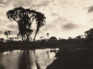 Construir um império na era fascista: planície inferior ocidental, 09/05/1936 (foto a p/b) de Modestino Baldinetti