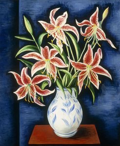 Vaso de lírios; Vase de lis