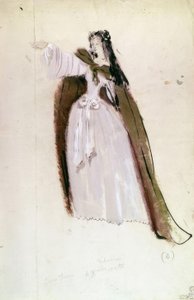 Figurine der Elvire von Molière