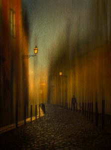 Beco Noturno Misterioso