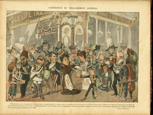Ilustração de Moloch (1849-1909) em Le Rire de Moloch