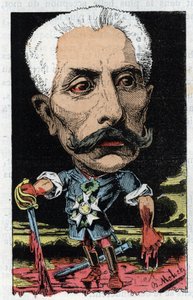Retrato de Gaston Alexandre Auguste De Galliffet, General Francais de Moloch