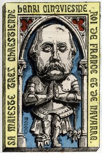 Retrato de Henri Charles Ferdinand Marie Dieudonne d