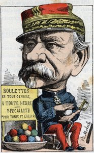 Retrato de Jean Joseph Frederic Albert Farre (1816-1887), um soldado francês, foi nomeado general em 1870 e ministro da guerra. de Moloch