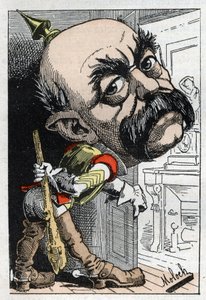 Retrato de Otto Von Bismarck (1815-1898) Chanceler da Prússia