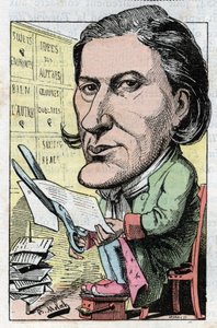 Retrato de Victorian Sardou (1831-1908), dramaturgo francês de Moloch