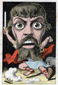 Retrato do Ator Mount-Sully (Jean Sully Mounet, Mounet Sully de Moloch