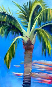 Like Wind Through My Palm, 2022 (acrílico e flashe sobre tela)
