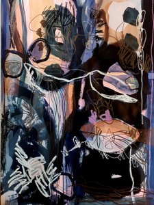 Formas abstratas fluidas de Monika Riethmueller