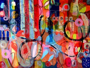 Expressionismo Abstrato Vibrante