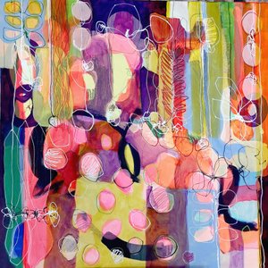 Formas abstratas vibrantes