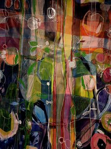 Formas botânicas vibrantes de Monika Riethmueller
