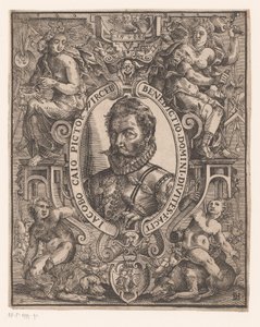 Retrato de Jacob Cay de Monogrammist DH (Duitsland)