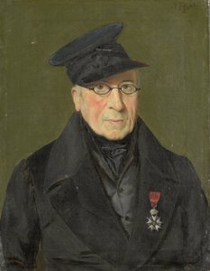 Pieter Janson (1765-1851). Pintor e gravador, maior parte dos cuirassiers fora de serviço de Monogrammist HK (Nederland)