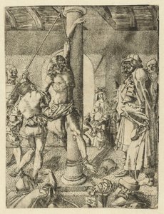 Martírio de São Sebastião de Monogrammist LH (Nederlanden)