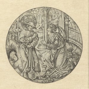 Cristo aparece a Maria Madalena
Noli me tangere de Monogrammist S