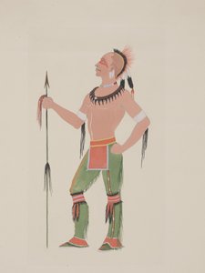Osage, c.1934 (aquarela)
