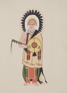 Painel  3, c.1934 (aquarela)