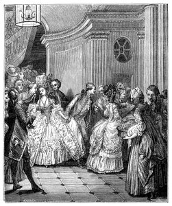 Saindo da Ópera, 1885.