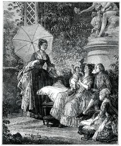 O prazer da maternidade, 1885.