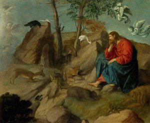 Cristo no deserto, ca. 1515-20.