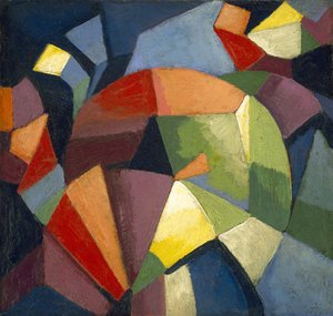 Synchromy, c. 1914 (óleo sobre placa de composição)