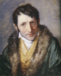 Retrato de Carl Ludwig Börne 1786-1837, 1833. de Moritz Daniel Oppenheim