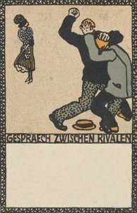Conversa entre Rivais Conversa entre Rivais, 1907. de Moritz Jung