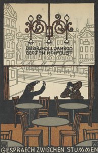 Conversa entre Mudos Conversa entre Mudos, 1907. de Moritz Jung