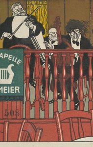 Orquestra do Salão Méier, 1911. de Moritz Jung