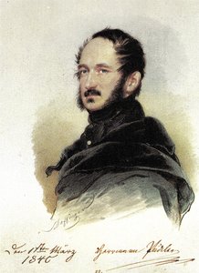Daffinger, Moritz - Hermann Pückler-Muskau de Moritz Michael Daffinger