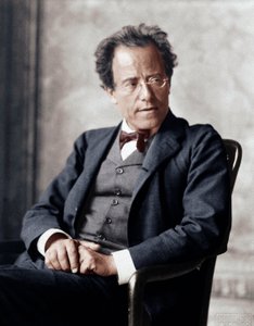 Gustav Mahler na Ópera de Viena de Moritz Nähr