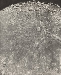 Fotografia Lunar Radiação de Tycho - Fase Nascente, 1899 (foto) de Moritz & Puiseux Pierre Henri (1855 1928) Loewy