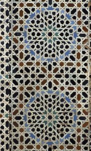 Bou Inania Madrasa, zellij tilework, c14th (cerâmica)