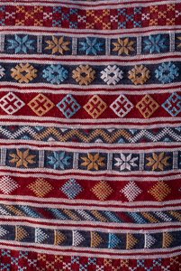 Tapete, detalhe (lã)