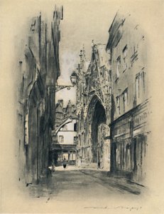 Catedral de Lillebonne, 1903 de Mortimer L Menpes