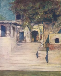 Um poço famoso, Deli, 1905 de Mortimer Ludington Menpes