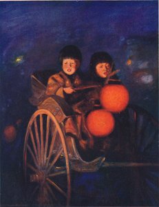 À luz das lanternas, c1887, 1901 de Mortimer Ludington Menpes