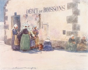 Débito de Boissons (litografia a cores) de Mortimer Ludington Menpes