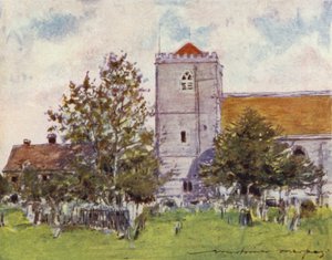 Abadia de Dorchester de Mortimer Ludington Menpes