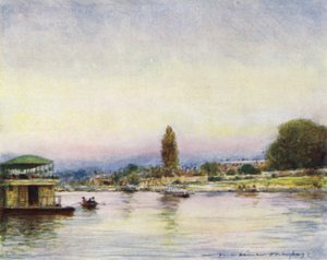 Hampton Court, do rio de Mortimer Ludington Menpes
