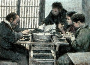 Jantar japonês de Mortimer Ludington Menpes