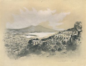 Nápoles e a Baía, 1903 de Mortimer Ludington Menpes