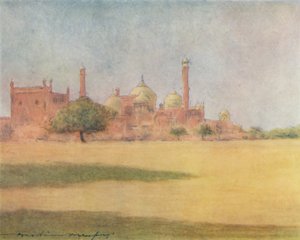 O Jumna Masjid, 1905 de Mortimer Ludington Menpes