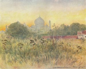 O Taj Mahal, Agra, 1905 de Mortimer Ludington Menpes